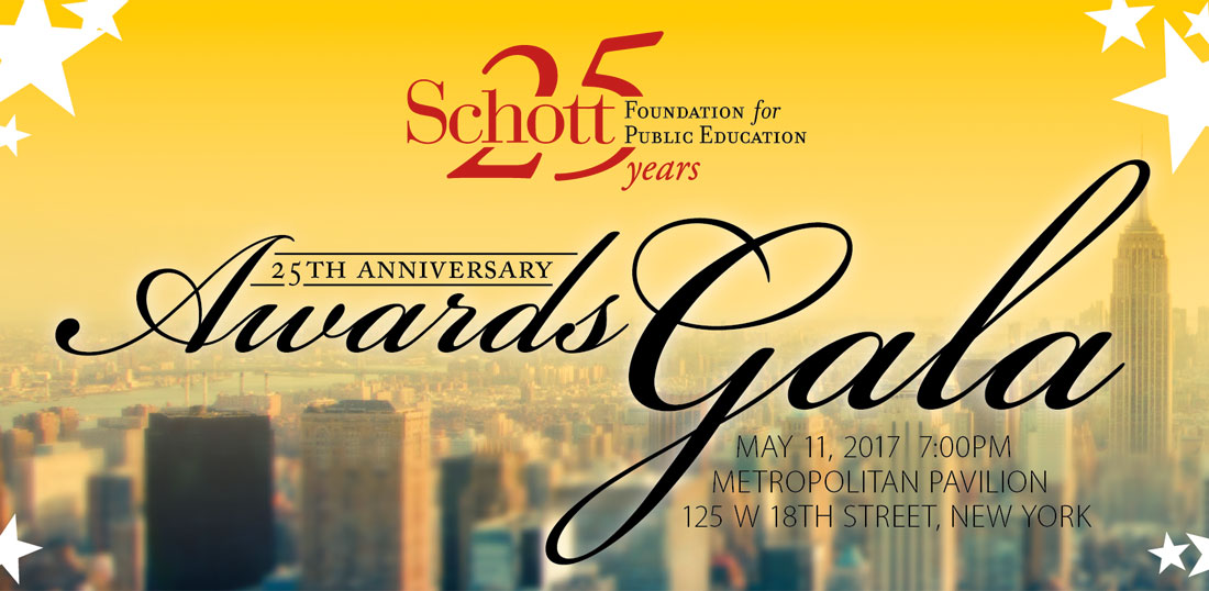 Schott Foundation 25th Anniversary Awards Gala