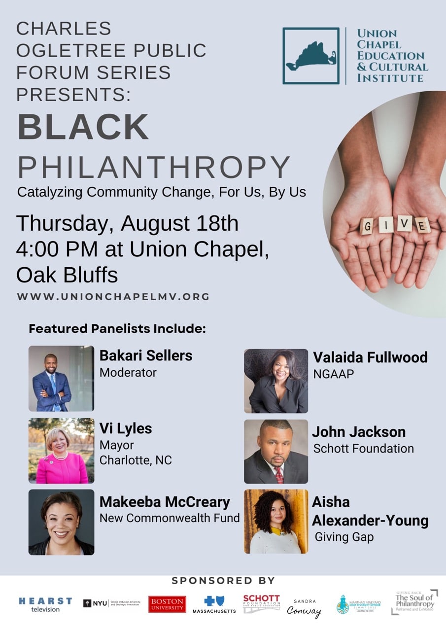 Black Philanthropy flyer