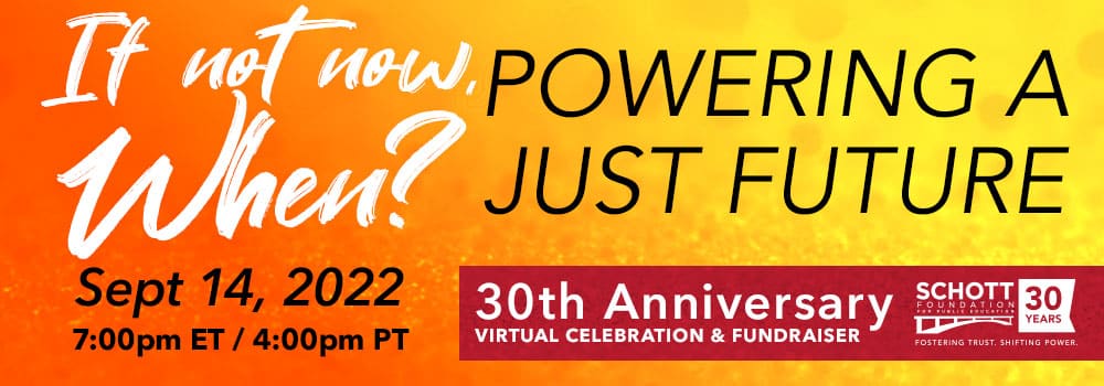 If not now, when? Powering a just future - RSVP today