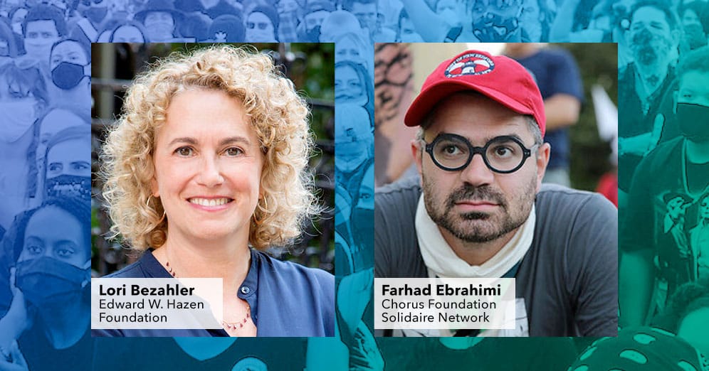 Lori Bezahler and Farhad Ebrahimi