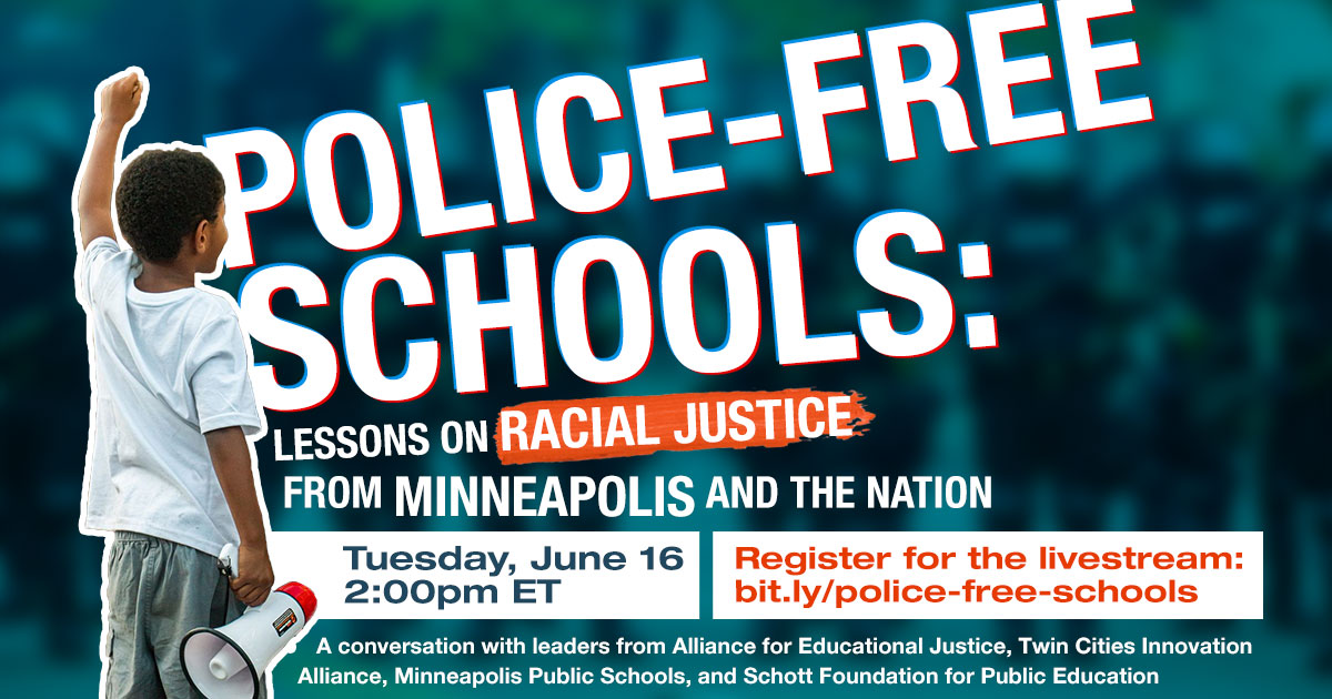 Police-Free Schools: Register now