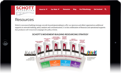 The New Schott Foundation Website